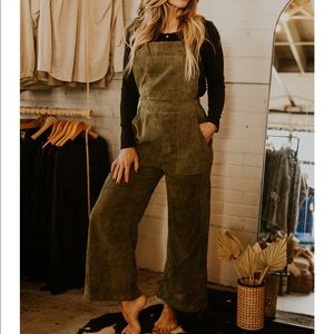 Corduroy Overalls
